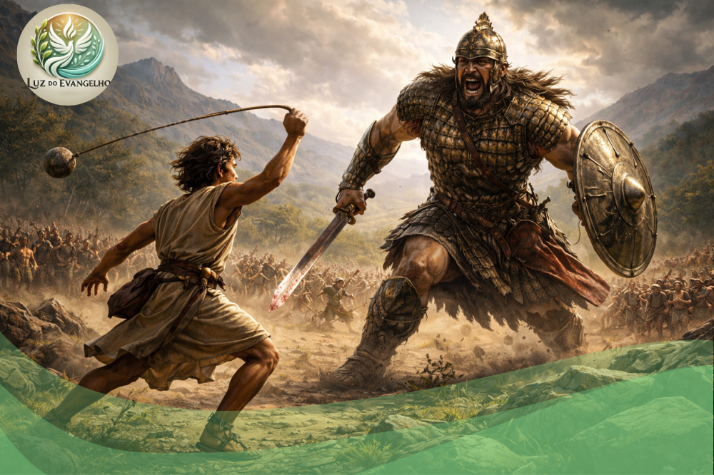 Como a Fé Vence o Medo: O Que a Bíblia Diz Sobre Davi e Golias